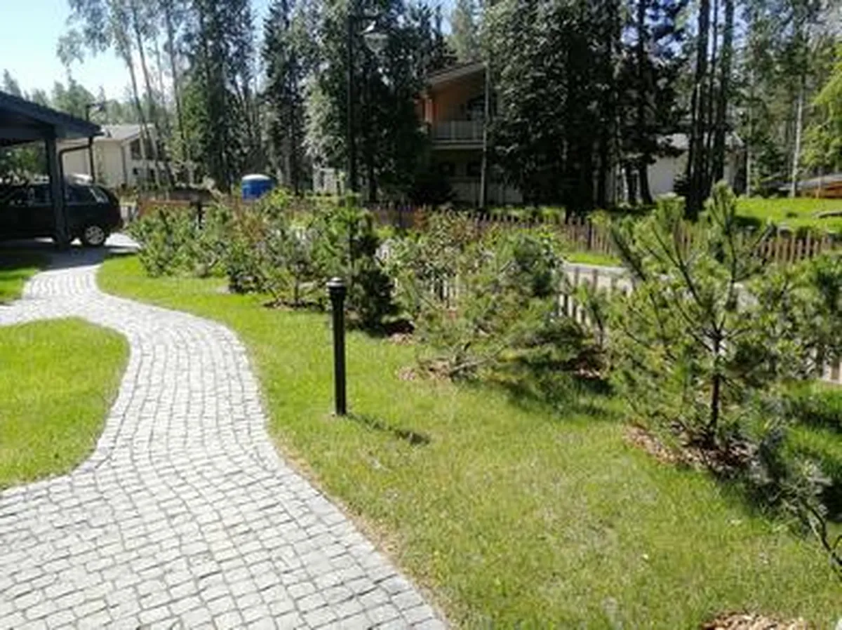 Ландшафтный дизайн Ексолово фотография до