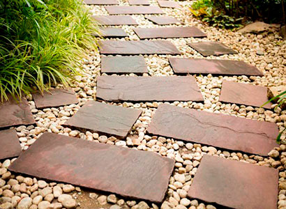 Мощение тротуарной плитки